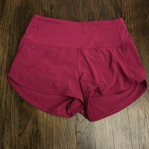 *BRAND NEW* Lululemon Speed Up HR Short 2.5” *Lined Magenta Purple Size 4